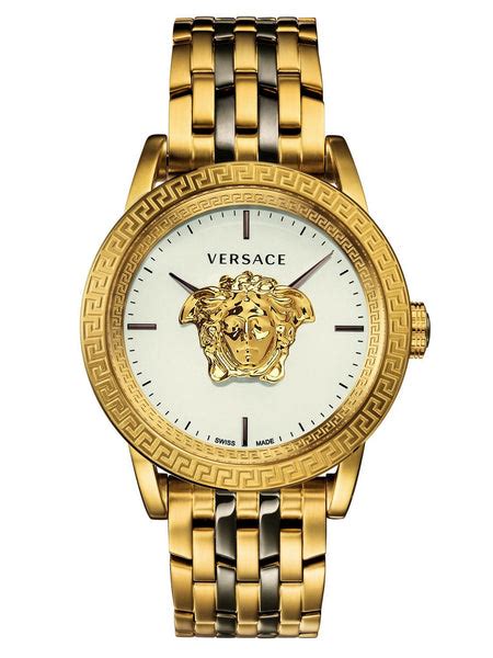 yellow gold versace watches men|Versace watch unisex.